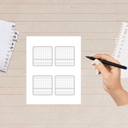 Arabic Calligraphy Notebook Practice Pages